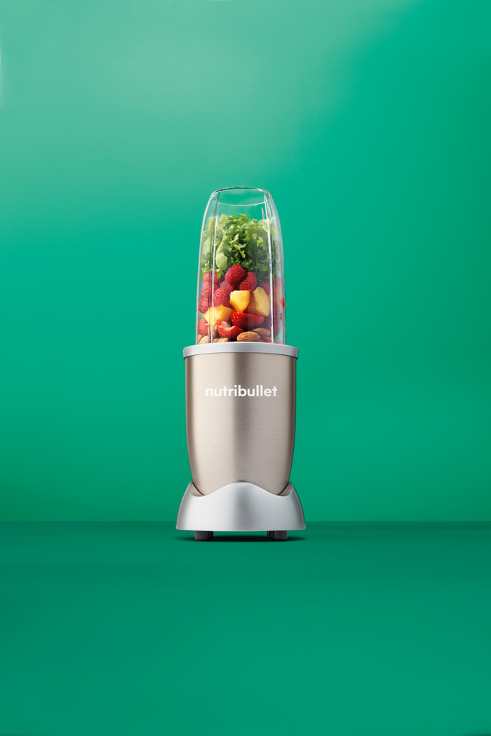 nutribullet 900 Pro Champagne product in gebruik