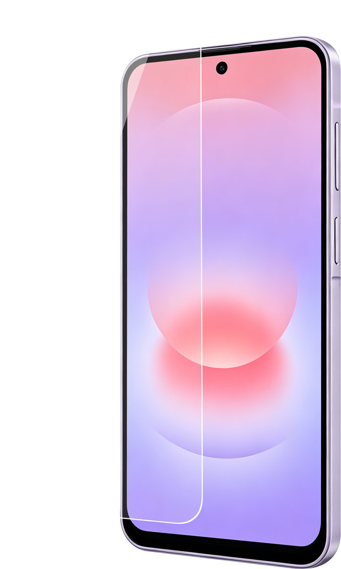 BlueBuilt Samsung Galaxy A27 Screenprotector Glas rechterkant