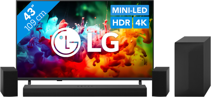 LG Mini-led 43" QNED71 (2026) + LG DS60TR Main Image