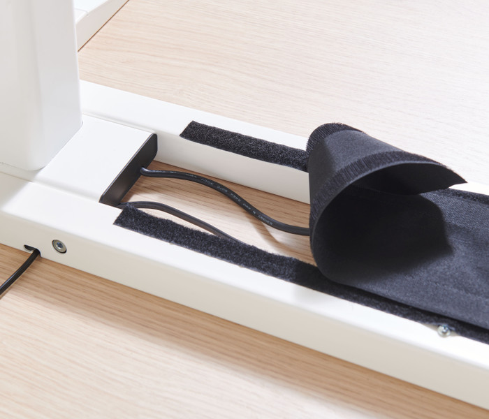 Ahrend Brisk Bureau Assis-Debout Électrique 120 x 80 Blanc/Chêne détail