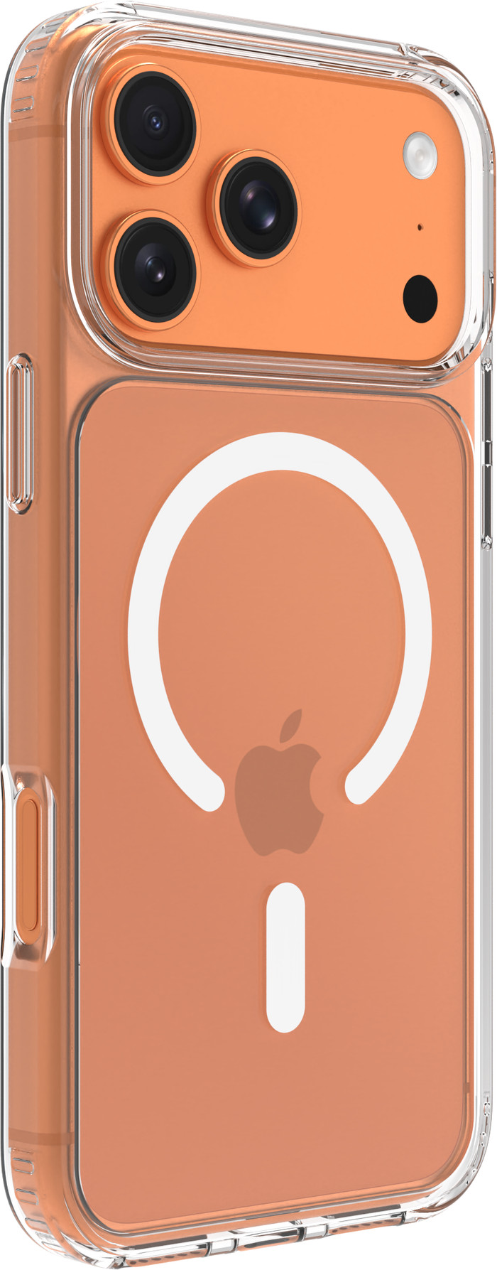 BlueBuilt Protective Back Cover avec MagSafe iPhone 17 Pro Max Transparent côté gauche