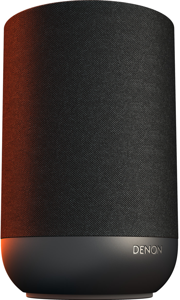 Denon Home 200 Zwart linkerkant