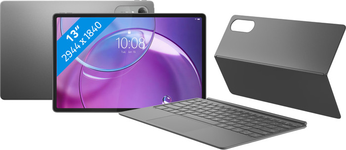 Lenovo Idea Tab Pro Gen 2 13 inch 256GB Wifi Grijs met Stylus + Toetsenbord Hoes AZERTY Main Image
