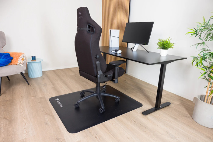 Vortech Prestige Plus Chaise Gamer Noir + Vortech Tapis de Sol Noir visuel Coolblue 1
