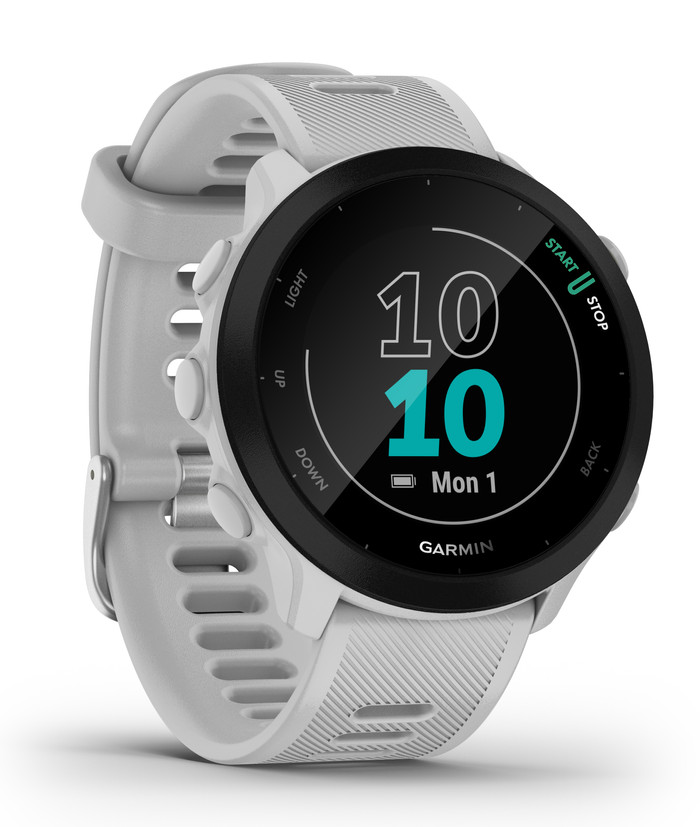 Garmin Forerunner 55 Wit linkerkant