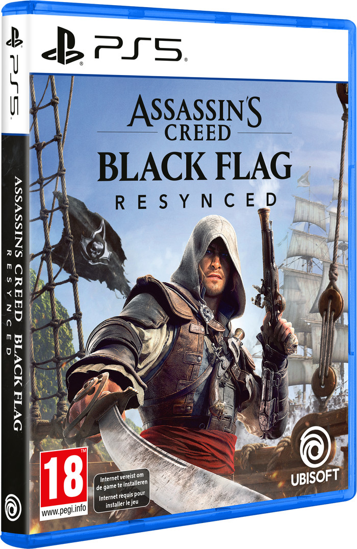 Assassin's Creed Black Flag Resynced PS5 verpakking