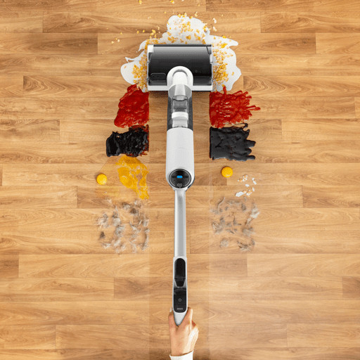 Rowenta X-Clean 5 Pro GZ5435 product in gebruik