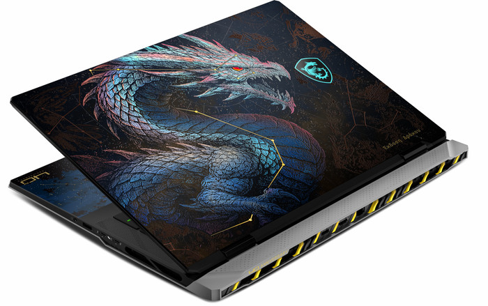 MSI Titan 18 HX Dragon Edition Draco Epic A2WJ-1263BE bovenkant