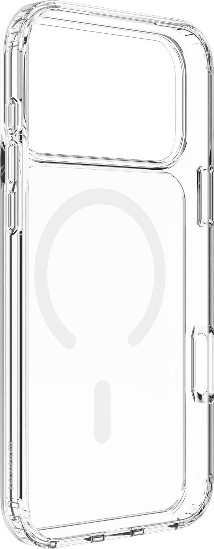 BlueBuilt Protective Back Cover avec MagSafe iPhone 17 Pro Max Transparent côté droit