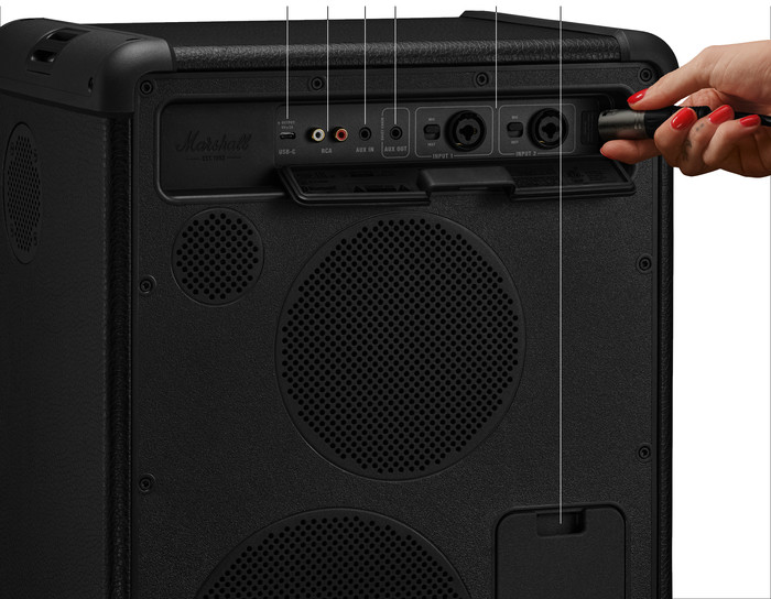 Marshall Bromley 450 detail