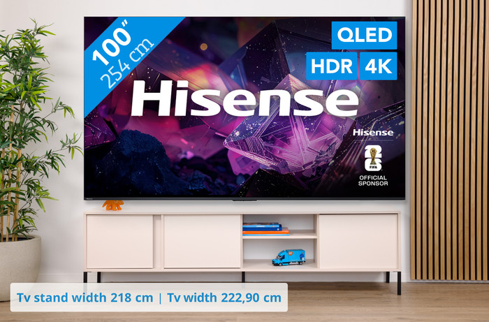 Hisense QLED 100" E79S PRO (2026) visual Coolblue 1