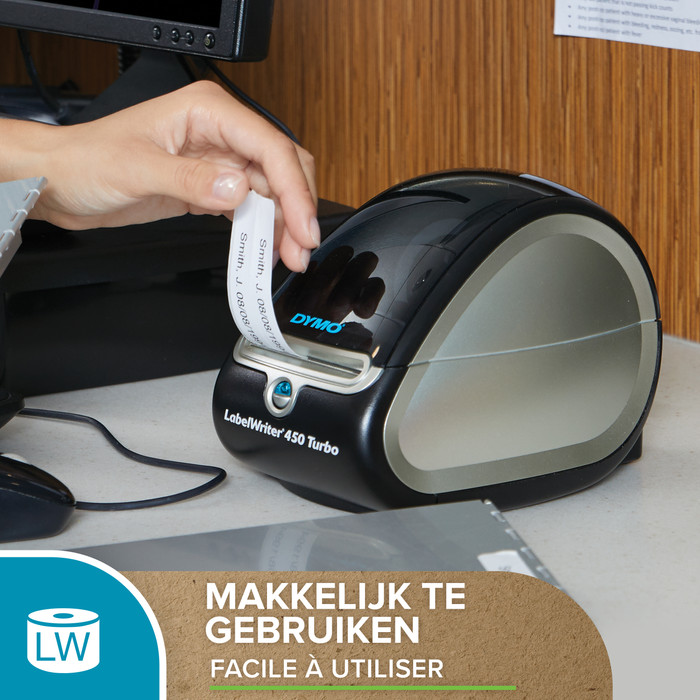 DYMO Étiquettes Amovibles 19 x 51 mm 500 Pièces Lot de 3 null