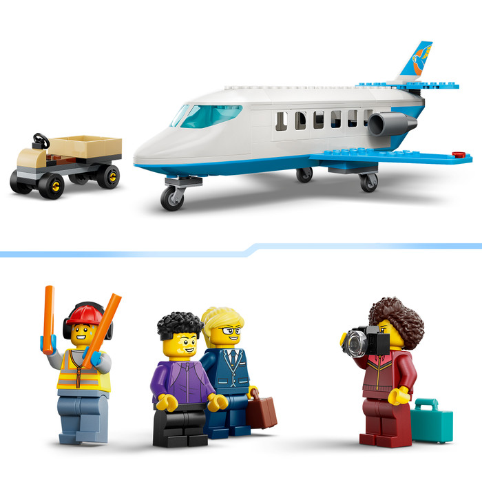 LEGO City - L'avion de Tourisme 60492 détail