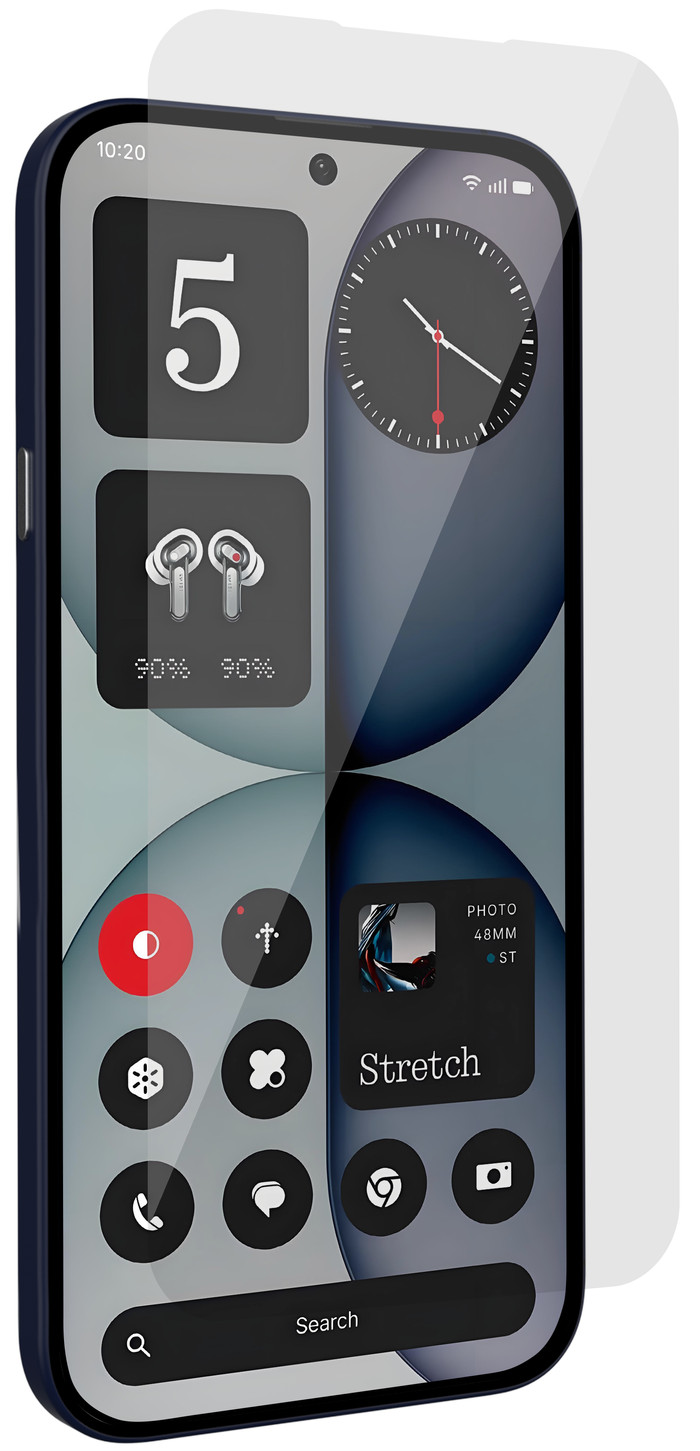 BlueBuilt Nothing Phone (4a) Screenprotector Glas detail