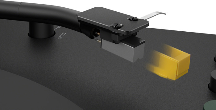 Sony PS-LX5BT Zwart detail