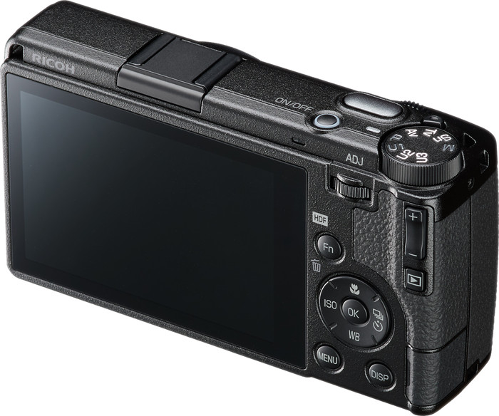 Ricoh GR IV HDF achterkant