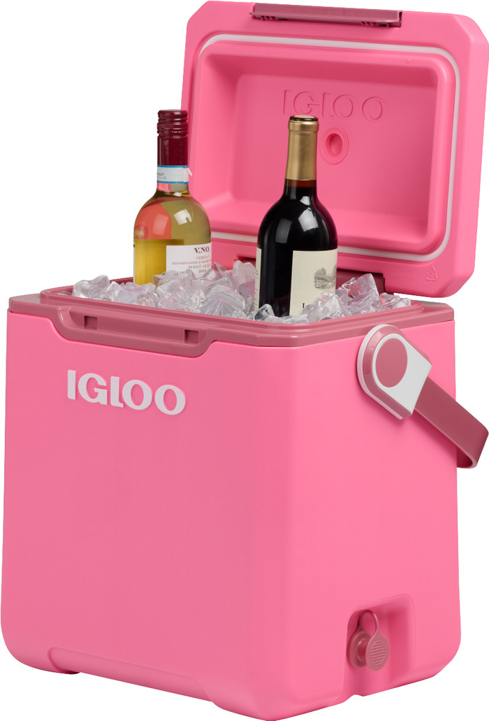 Igloo Tag Along Too Highrise 22QT Pink produit à l'usage