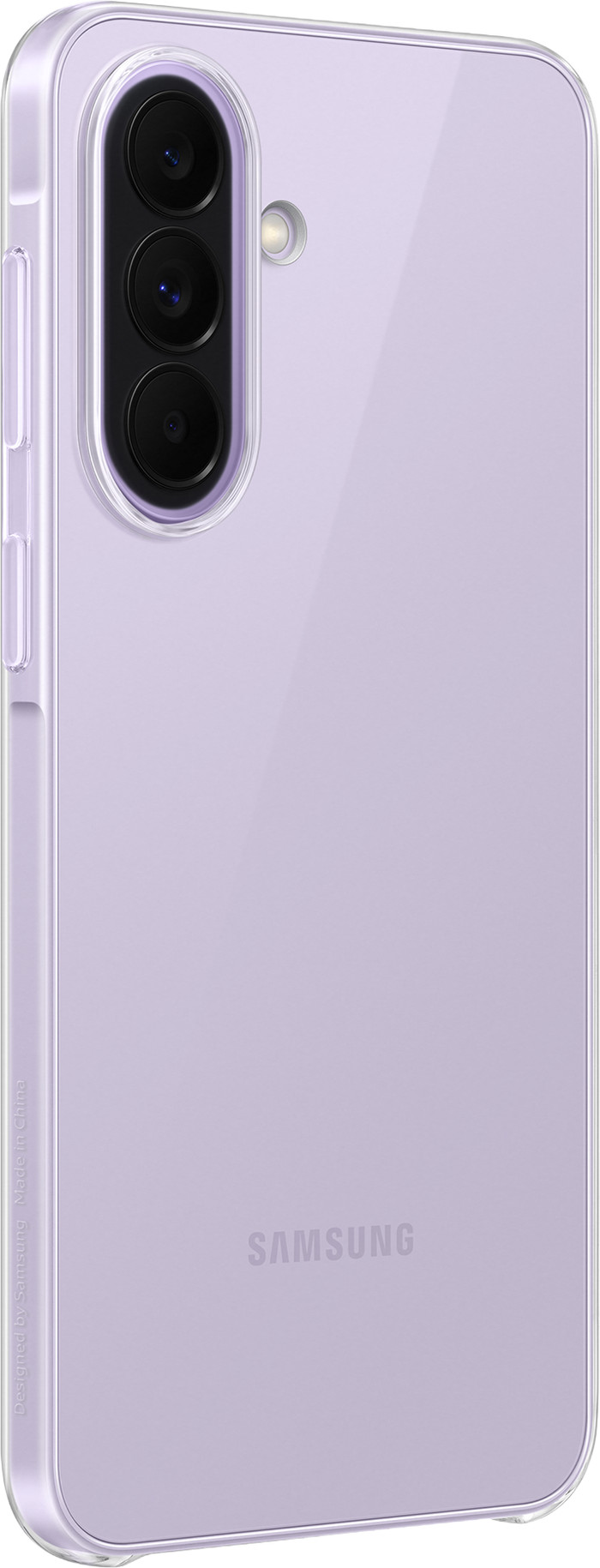 Samsung Galaxy A37 Clear Case Back Cover Transparant rechterkant