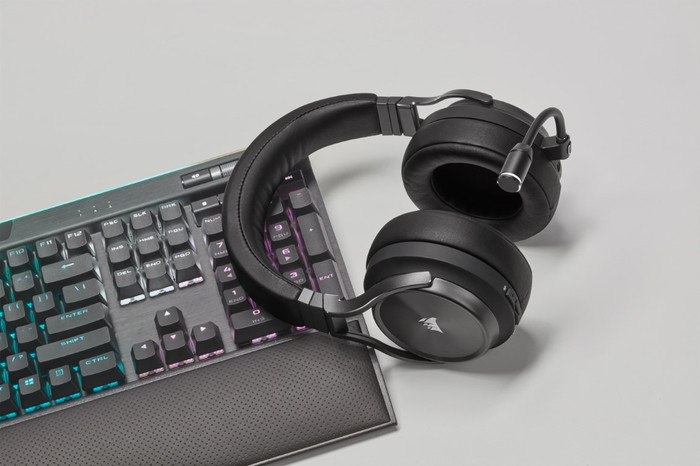 Corsair Virtuoso Casque Gamer Hifi RGB Sans Fil XT avec Spatial Audio produit à l'usage