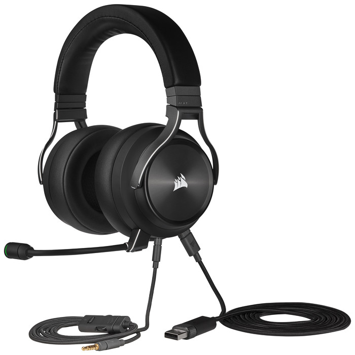 Corsair Virtuoso Casque Gamer Hifi RGB Sans Fil XT avec Spatial Audio null