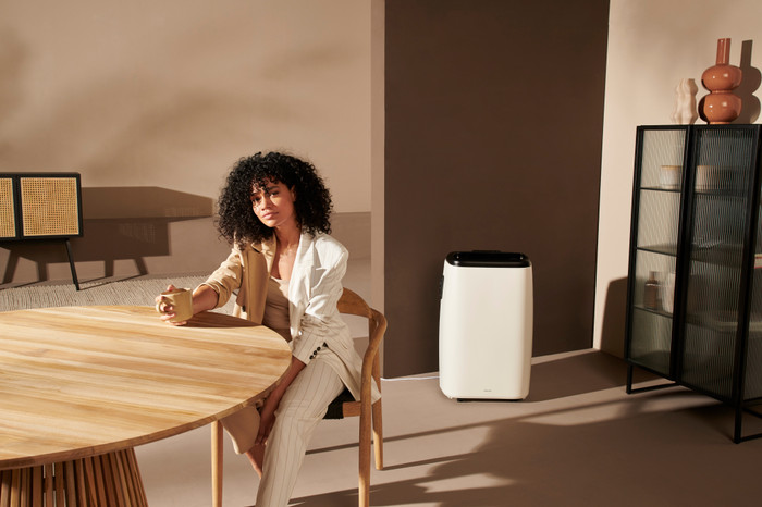 Duux North Smart 18K BTU/h Blanc produit à l'usage
