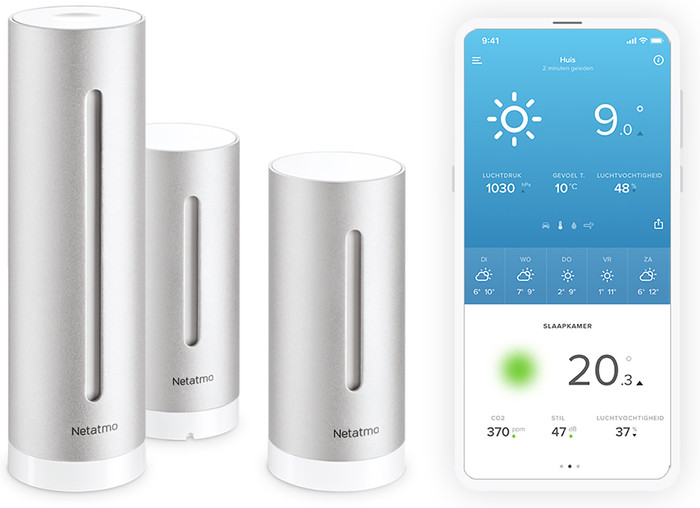 Netatmo Smart Weather Station + Extra Indoor Module visual supplier