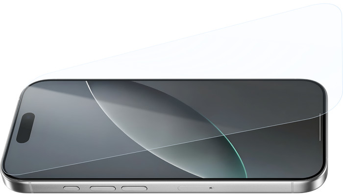Just In Case Tempered Glass Apple iPhone 17 / 17 Pro / 16 Pro Protège-écran détail
