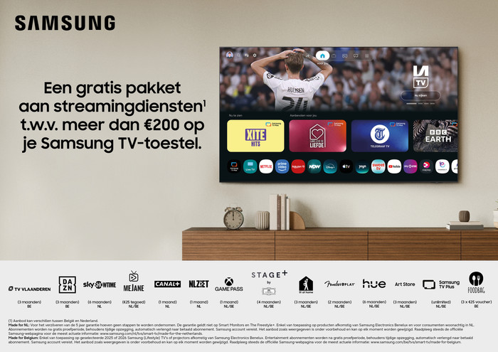 Samsung OLED 77" S95H (2026) + Samsung HW-Q990H (2026) visual supplier