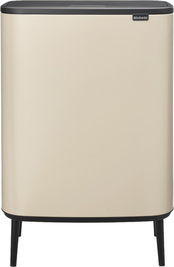 Brabantia Bo Touch Bin Hi Poubelle 60 Litres Soft Beige Main Image