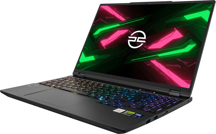 PCSpecialist Ionico 16 5070 Azerty rechterkant