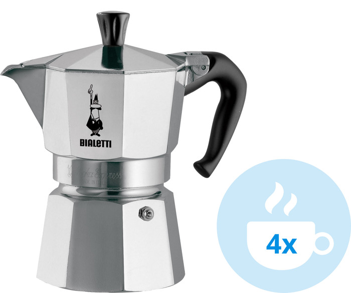 Bialetti Moka Express 4 Cups Main Image