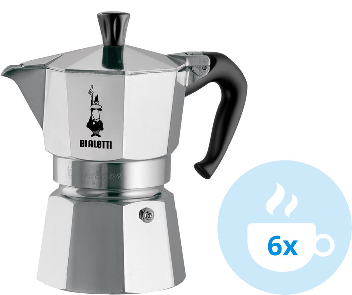 Bialetti Moka Express 6 Cups Main Image