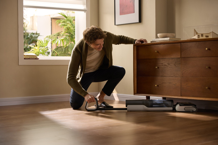 Roborock F25 product in gebruik