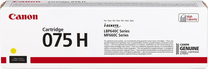 Canon 075H toner geel Main Image