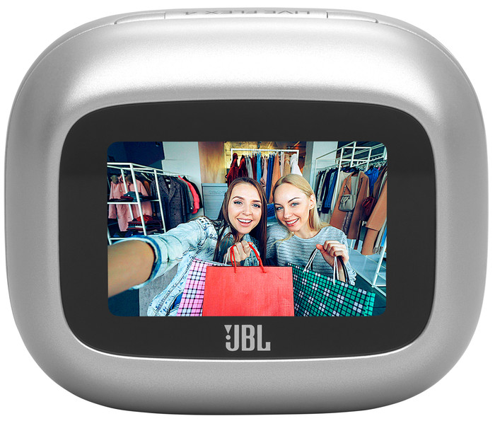JBL Live Flex 4 Argent avant