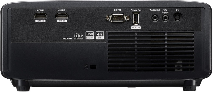 Optoma UZ38X achterkant