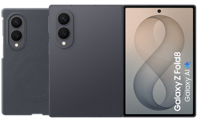 Samsung Galaxy Z Fold 8 256GB Zwart 5G + Siliconen Back Cover met Magneet Zwart Main Image
