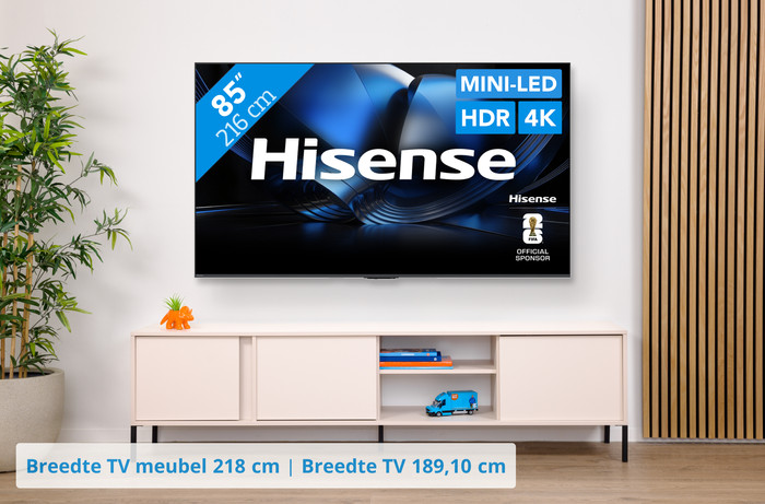 Hisense ULED 85" U79SE (2026) visual Coolblue 1