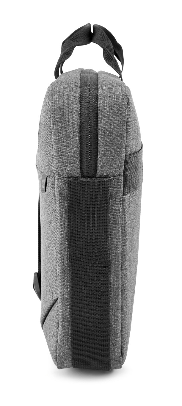 HP Prelude 17,3 inch Laptoptas Grijs rechterkant