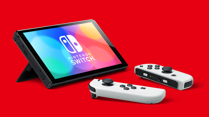 Nintendo Switch OLED Wit + Mario Kart 8 Deluxe + BlueBuilt Beschermhoes visual leverancier