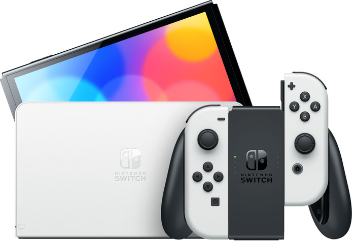 Nintendo Switch OLED White Main Image