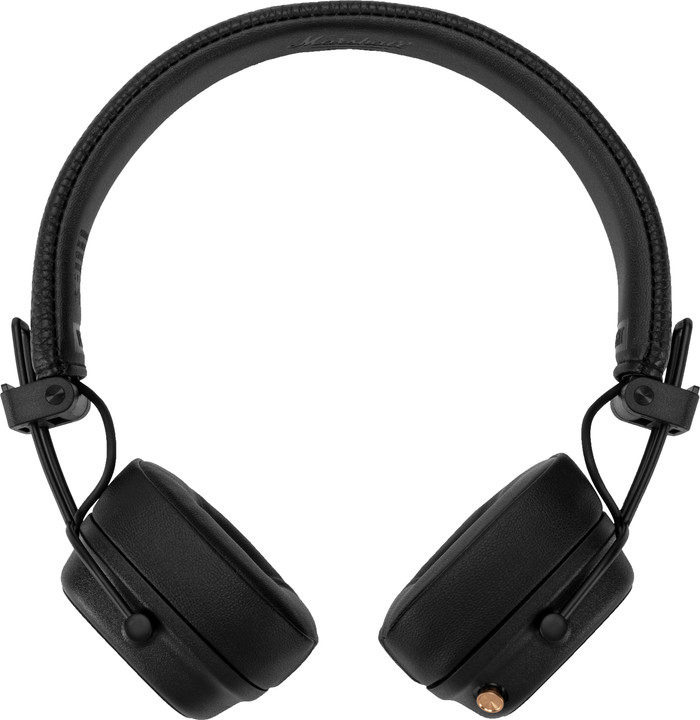 Marshall Major IV Zwart achterkant