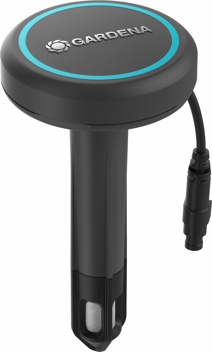 Gardena Capteur d'Humidité du Sol côté gauche