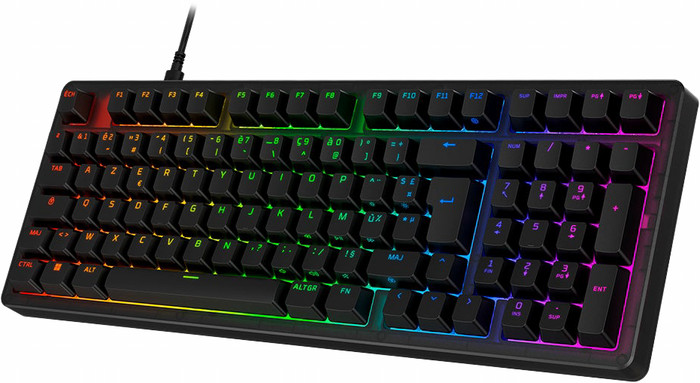 HyperX Origins 2 1800 Gaming Toetsenbord Azerty rechterkant