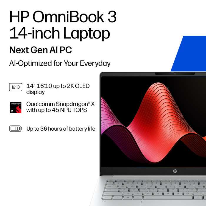 HP OmniBook 3 Next Gen AI PC OLED 14-hz0910ndx visual supplier