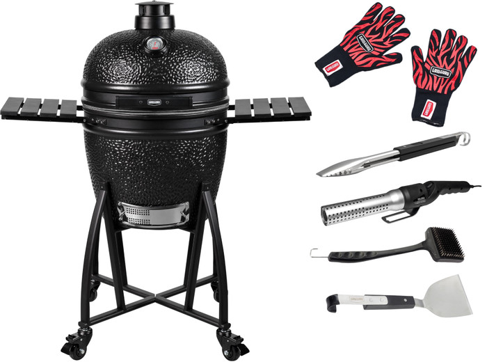 Grill Guru Prime Satin Black Large Starterspakket Main Image