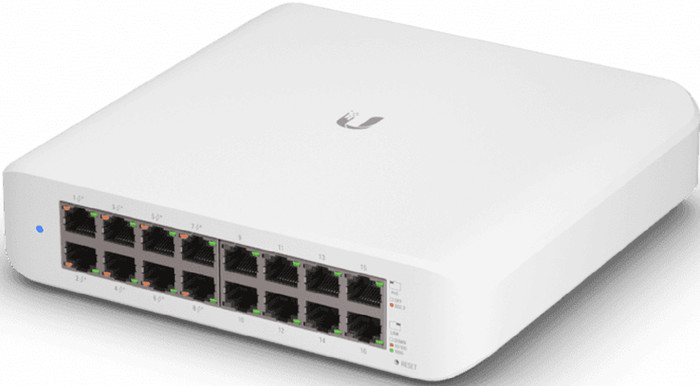 Ubiquiti UniFi USW-Lite-16-PoE rechterkant