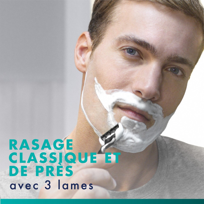Gillette Mach3 + 12 recharges de rasoir produit à l'usage