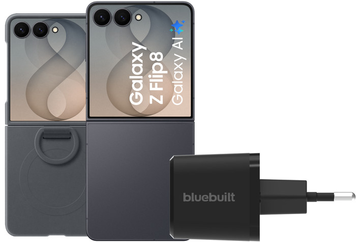 Samsung Galaxy Z Flip 8 256GB Black 5G + Accessory Pack Main Image