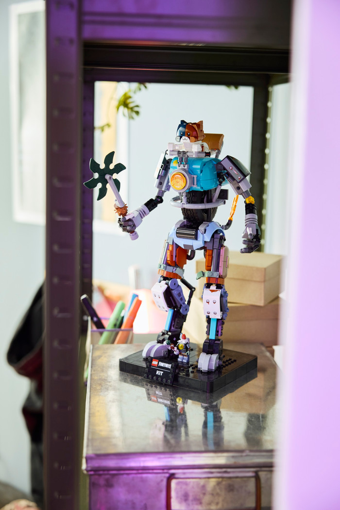 LEGO Fortnite KIT 77081 product in gebruik
